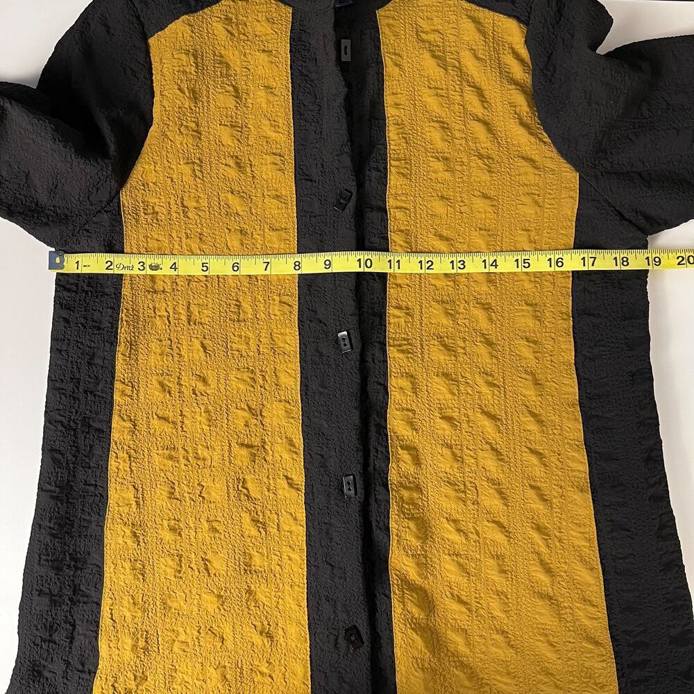 NWT IC by Connie K Button Front Color Block Tunic… - image 9